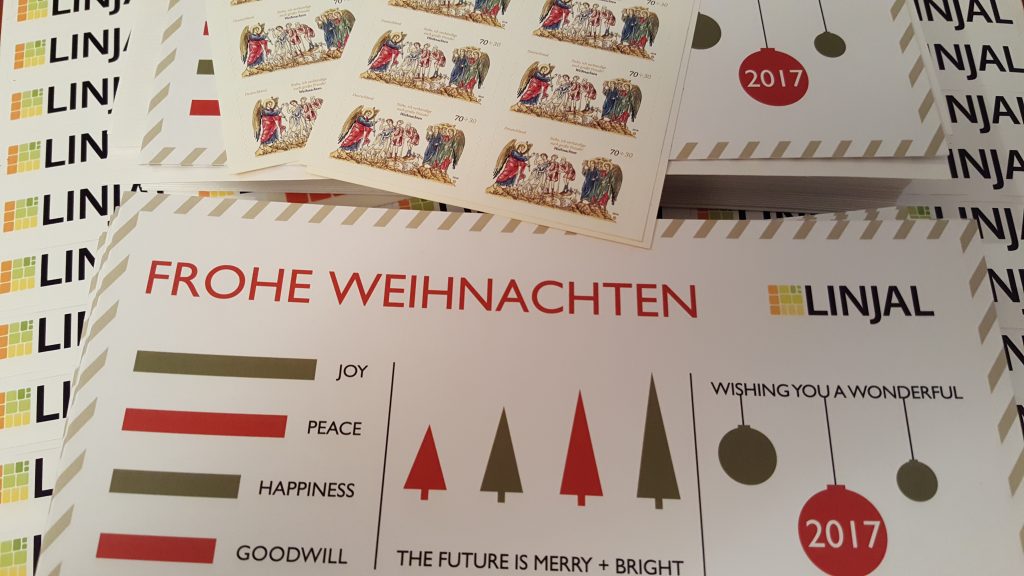 Frohe Weihnachten und einen guten Start ins neue Jahr